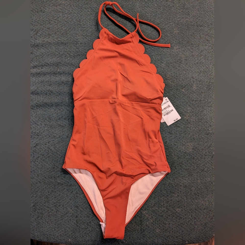 NWT Scalloped Swimsuit One Piece Size XXS